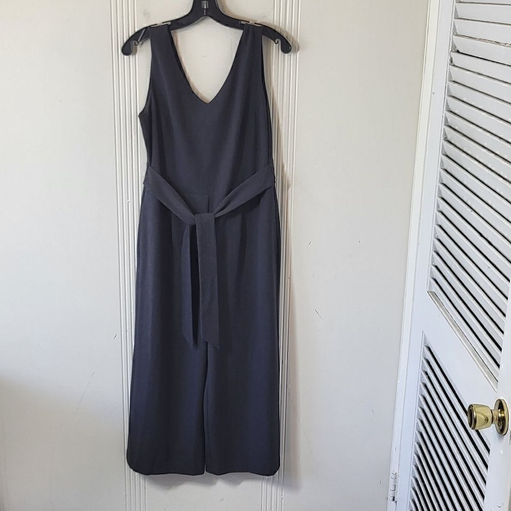 Ann Taylor Loft Gray Jumpsuit